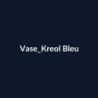 Vase Kreol Bleu fiche