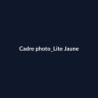 Cadre photo Lite Jaune fiche
