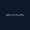 Cadre photo Nomad Bleu fiche