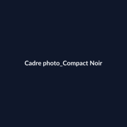 Cadre photo Compact Noir fiche