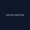 Cadre photo Studio Rouge fiche