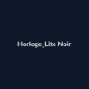 Horloge Lite Noir fiche