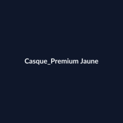 Casque Premium Jaune fiche