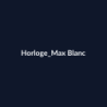 Horloge Max Blanc fiche