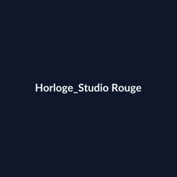 Horloge Studio Rouge fiche