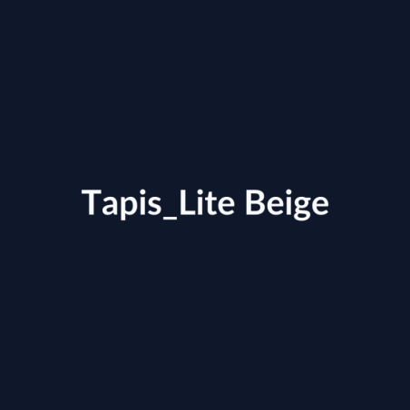 Tapis Lite Beige fiche