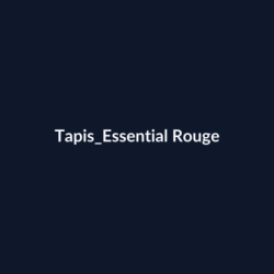 Tapis Essential Rouge fiche