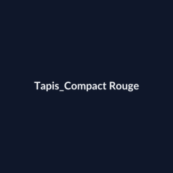 Tapis Compact Rouge fiche