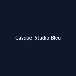 Casque Studio Bleu fiche