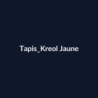 Tapis Kreol Jaune fiche