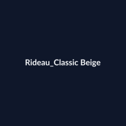 Rideau Classic Beige fiche