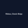 Rideau Classic Beige fiche