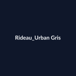 Rideau Urban Gris fiche