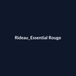 Rideau Essential Rouge fiche