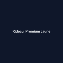 Rideau Premium Jaune fiche