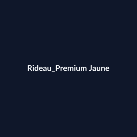 Rideau Premium Jaune fiche
