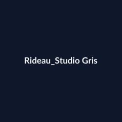 Rideau Studio Gris fiche