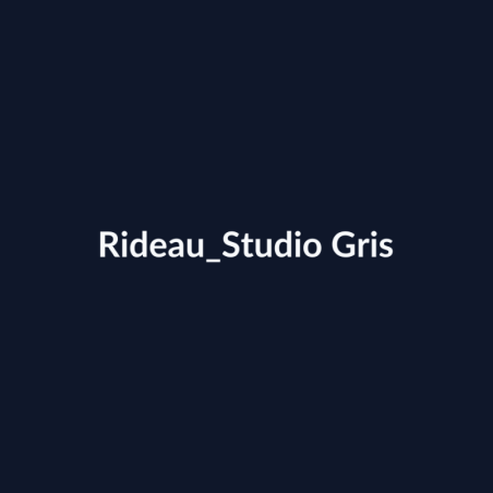 Rideau Studio Gris fiche