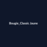 Bougie Classic Jaune fiche