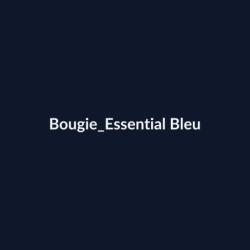 Bougie Essential Bleu fiche