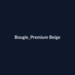 Bougie Premium Beige fiche