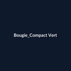 Bougie Compact Vert fiche