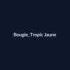 Bougie Tropic Jaune fiche