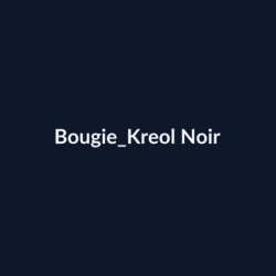 Bougie Kreol Noir fiche