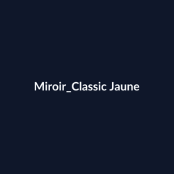 Miroir Classic Jaune fiche