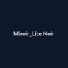 Miroir Lite Noir fiche