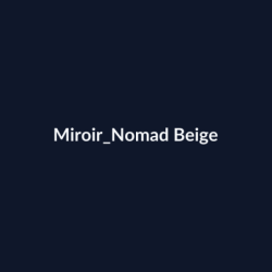 Miroir Nomad Beige fiche