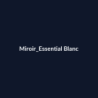 Miroir Essential Blanc fiche