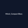 Miroir Compact Blanc fiche