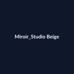 Miroir Studio Beige fiche