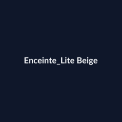Enceinte Lite Beige fiche
