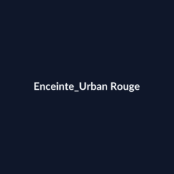 Enceinte Urban Rouge fiche