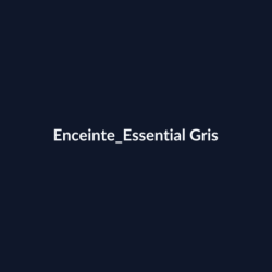 Enceinte Essential Gris fiche