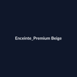 Enceinte Premium Beige fiche