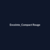 Enceinte Compact Rouge fiche