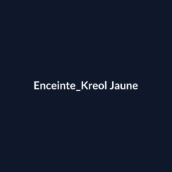 Enceinte Kreol Jaune fiche