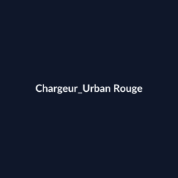 Chargeur Urban Rouge fiche