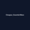 Chargeur Essential Blanc fiche