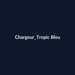 Chargeur Tropic Bleu fiche