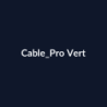 Cable Pro Vert fiche